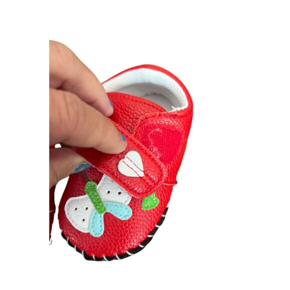 Butterfly soft sole infant shoes - Picture 3 of 7
